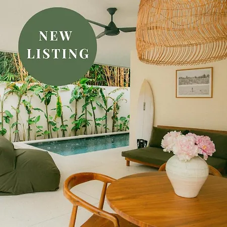 Adelka Villa Cozy Surf 1Br Villa With Pool